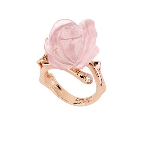 dior bague chaine|dior rose collection.